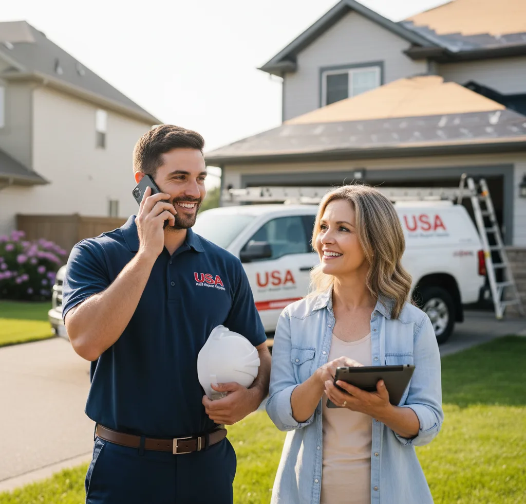 USA Roof Repair Experts customer support in Boyne City